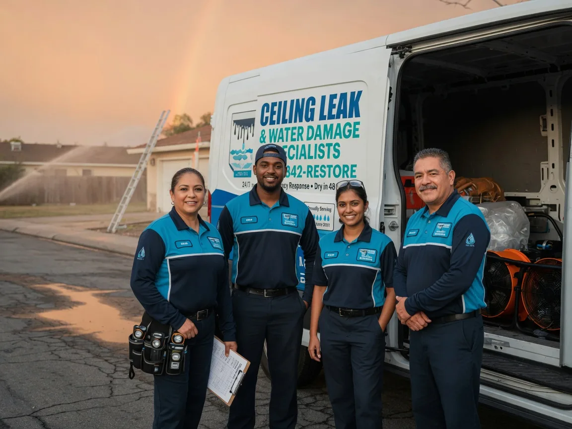Ceiling Leak Cleanup company in Prichard, WV